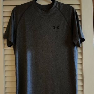 Mens Grey Under Armour Tee